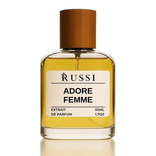 ADORE FEMME Extrait de Parfum – įkvėpti J'adore – Parfumada kvepalų buteliuko nuotrauka
